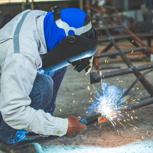 image of a welding position