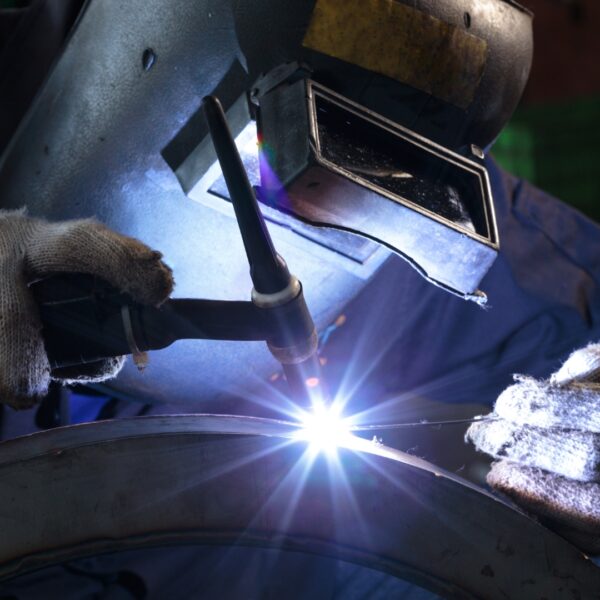 image of a welder